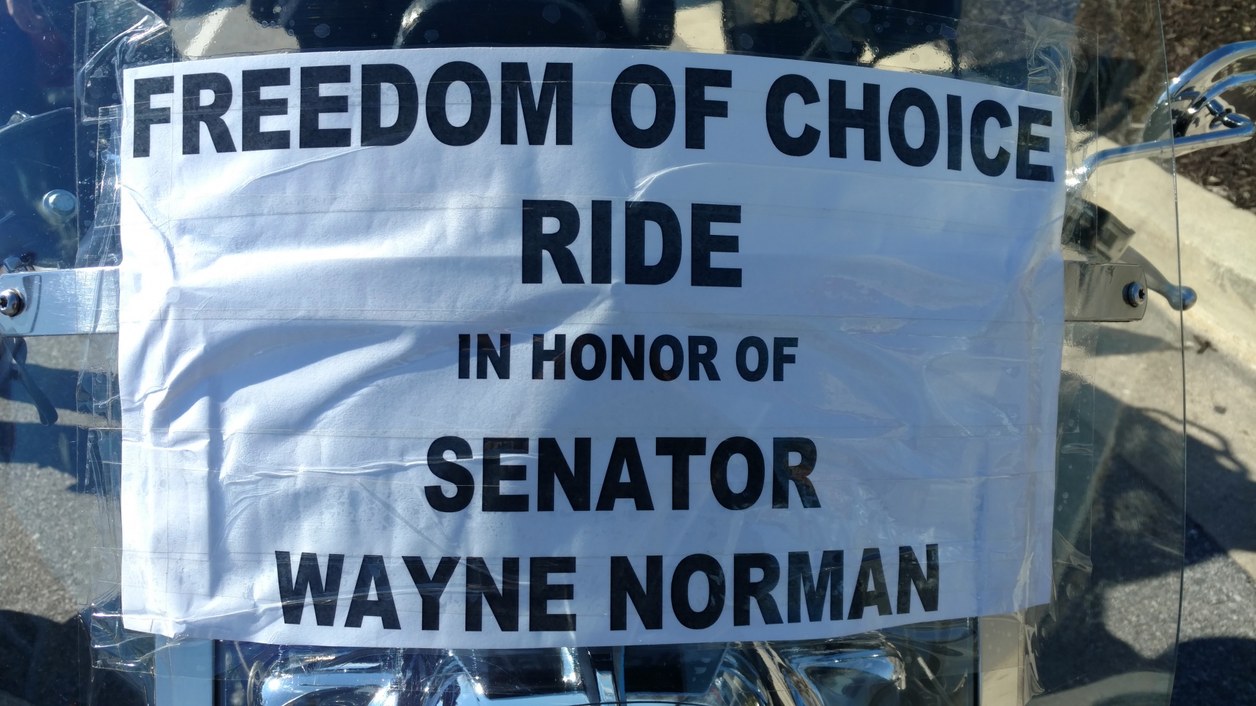 Freedom of Choice Ride - 2018